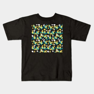 Lemon and Lemonade Pattern Kids T-Shirt